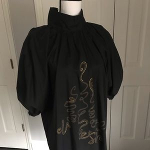 Exte Long Top with high neck